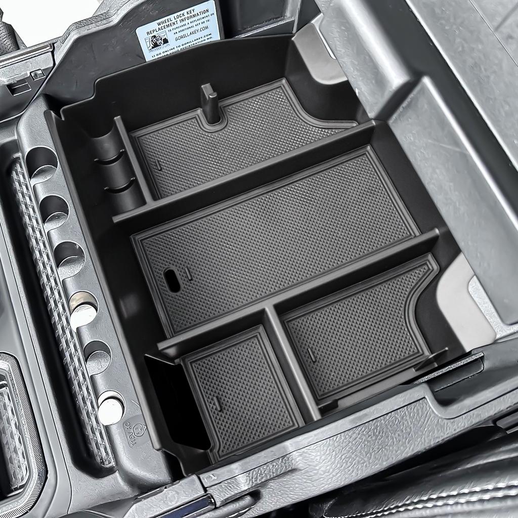 Center Console for 2025 Dodge RAM TRX 1500 2025 2025 2010-2025 Armrest Storage Organizer Car Storage Box Coin Interior Tray Box