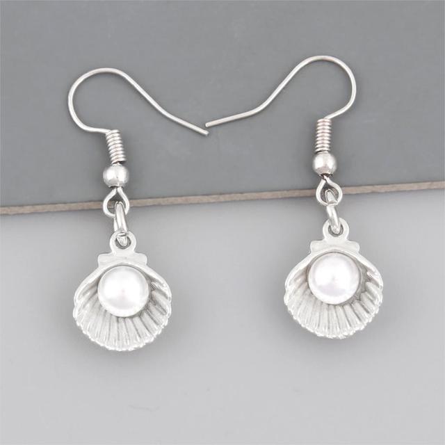 Bohemian Brincos Sea Shell Conch Ohrringe Für Frauen Gold Farbe Baumeln Ohrring Femal Strand Sommer Jewerly