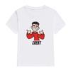 Camisetas de Algodón 100% para Niños Merch A4 GLENT Estampado Conjunto de Ropa Casual Familiar Tops de Moda para Niños y Niñas