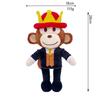 New 99 Nights In The Forest Plush Game Brown Haired Man Black Cothed Elk Deer Stuffed Doll Pillow For Kid  Christmas Gifts