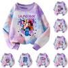 Children's Fashionable Casual Top Printed Pullover Sweatshirt
