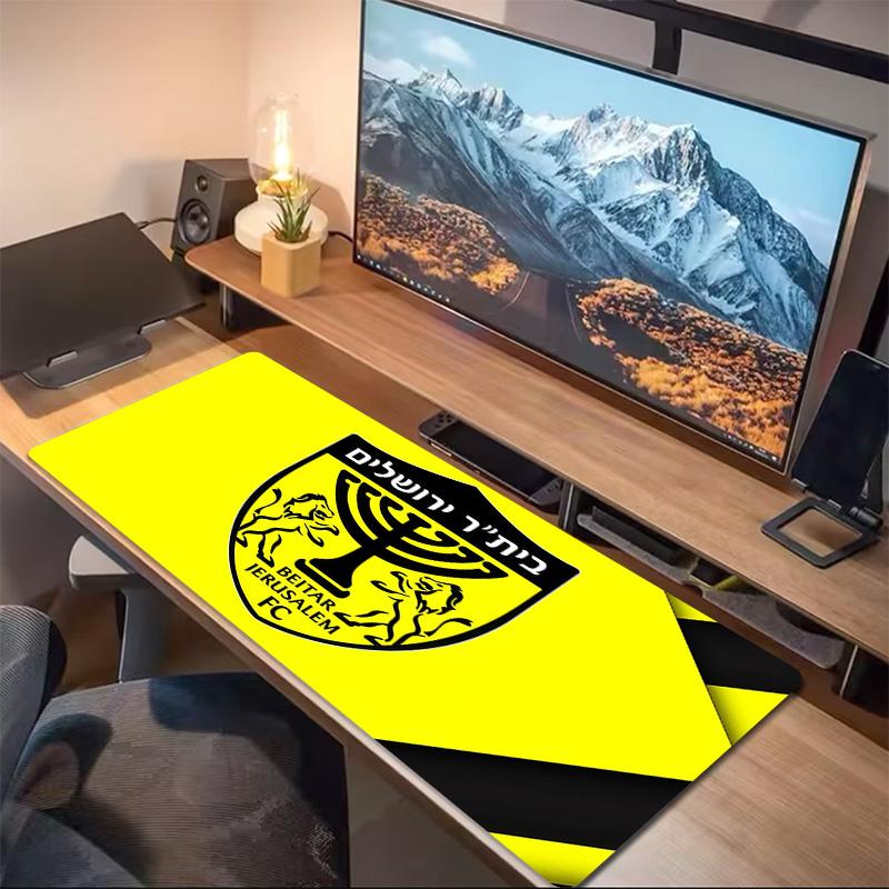 Beitar Jerusalem Football Club2 Print Cushion Non-slip Laptop Tablet Big Mousepad XXL Mat Mini PC Playmat With Lock edge