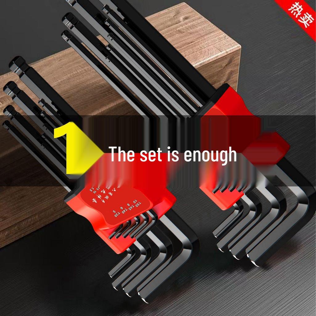 Premium S2 Sechskant-Schlüssel- und Schraubendreher-Set