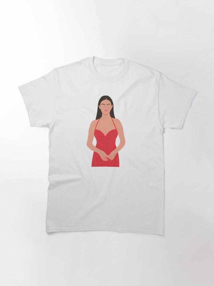 Selena Gomez Lineless Illustration Classic T-Shirt