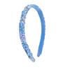 Thin Headbands for Girls Sparkly Sequin Hairbands Non-slip Cute Glitter Hair Accessories for Children Toddlers