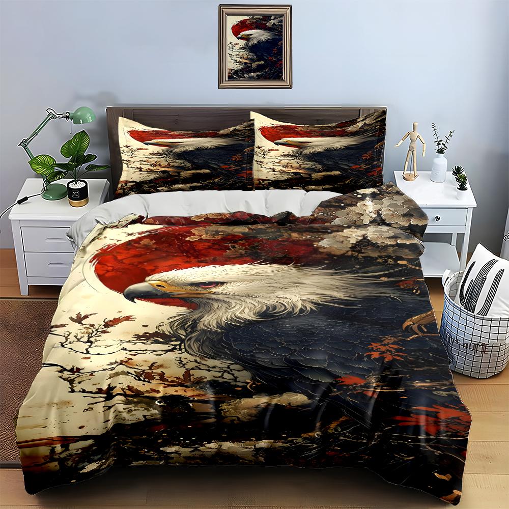 Eagle, Nature, Abstract. Bedding Duvet Cover Sets Duvet Covers Pillowcases Gifts (1 * Duvet Cover 2 * Pillowcases, Without Duvet Insert)