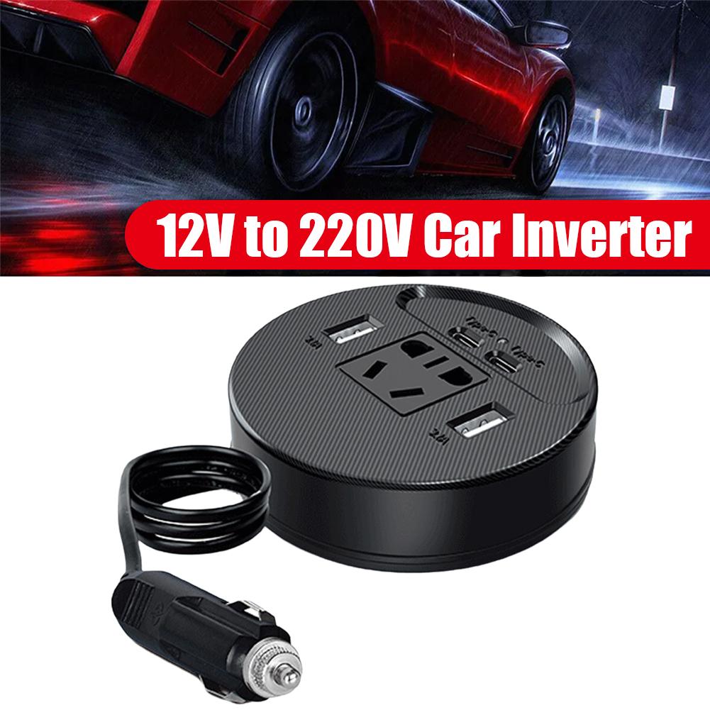 Car Power Converter Fast Charging Car Charger Adapter Professional Car Power Inverter Multi Ports Car Laptop Charger Car Adapter