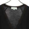 PAUL&JOE Long Sleeve V Neck Cardigan 2 Black Women Used