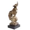 Resin Handcrafted Statue Abstract Art Sculpture Ornament Home Office Desk Decoration