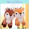 Cute Sika Cartoon Deer Mini Plush Toy Pendant For Gift And Bag Decoration