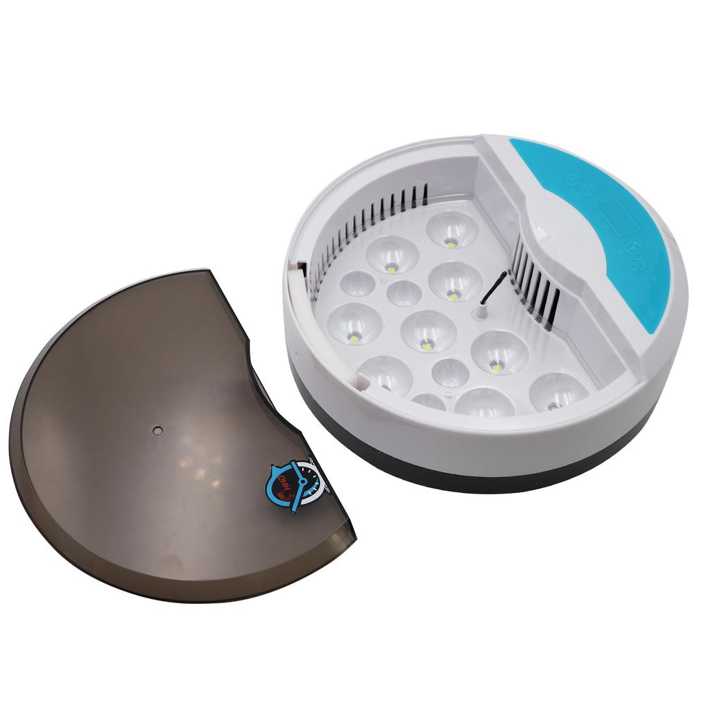 Mini 9 Egg Incubator Farm Hatching Digital Temperature Humidity Automatic Control Brooder Poultry Quail Chicken Duck Bird LED