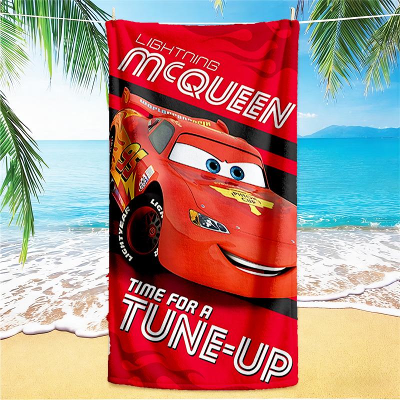 1pc Cars Movie Characters beach towel,quick drying absorbent beach towel,outdoor sports swimming beach towel,Soft and comfortable Y71811