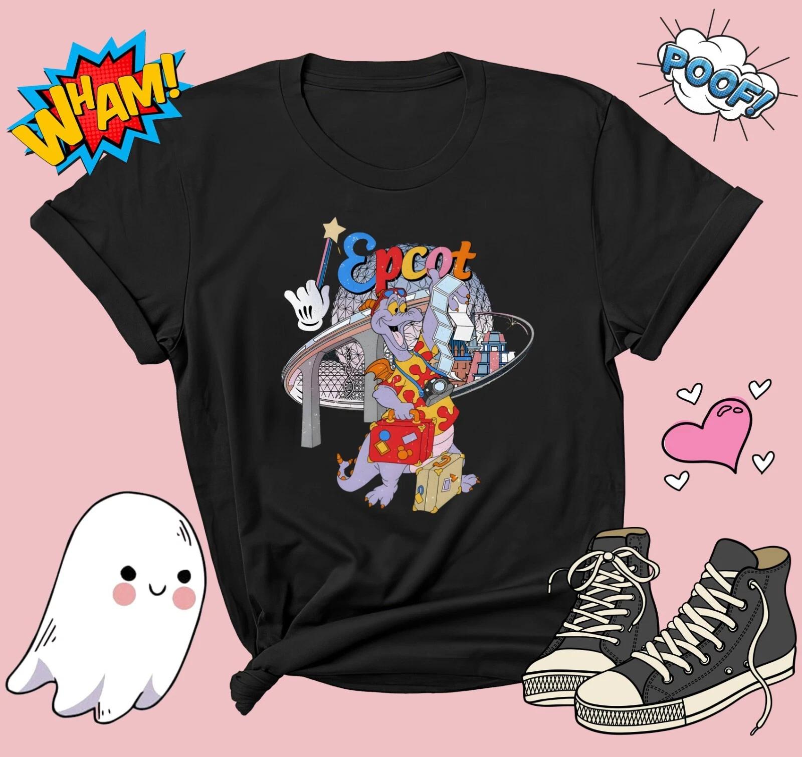 Retro Disney Figment Epcot T-shirt T shirt Men Women Unisex Tshirt G673 XXXXL