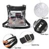 PVC Women's Bags Cosmetic Bag Portable Large Capacity Waterproof Travel Wash Bag Transparent Shoulder Crossbody Bag MIT