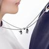 Attraction Magnet Astronaut Couple Necklace Pick Star Little Astronaut Pendant