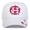 Unisex H-Letter Pentagram Embroidery Baseball Caps Spring Autumn Outdoor Adjustable Casual Hats Sunscreen Hat Sports Cap