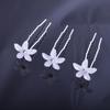 Tiara Hair Accessories Wedding Hairpins U-shaped Pearl Pin Rhinestone Hair Clip Bridal Hair Jewelry