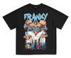 ONE PIECE Short Sleeve Luffy T-Shirt Heavy American Neckline Crew Neck Anime Men and Women
