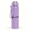 1PC Heartbeat EKG Line Medical Print 750ml Color Plastic Sports Water Bottle Leakproof Flip Straw Lid Suitable for Sports Office Home Use