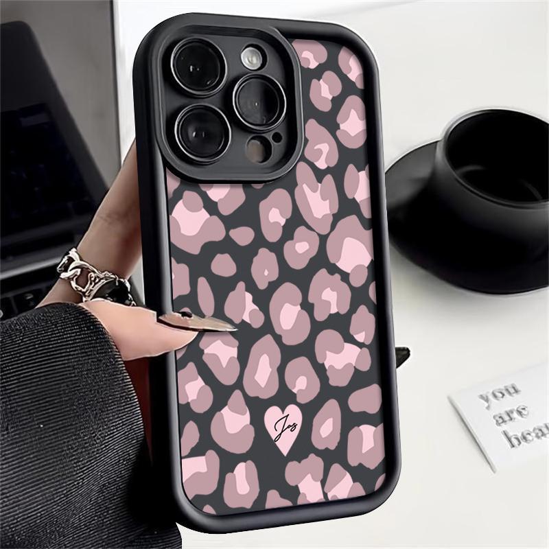 

Мягкий чехол TPU с леопардовым принтом для iPhone 16 15 14 Pro Max 16 15 Plus 13 12 Pro 11, противоударный силиконовый чехол для телефона Fundas For iPhone 12