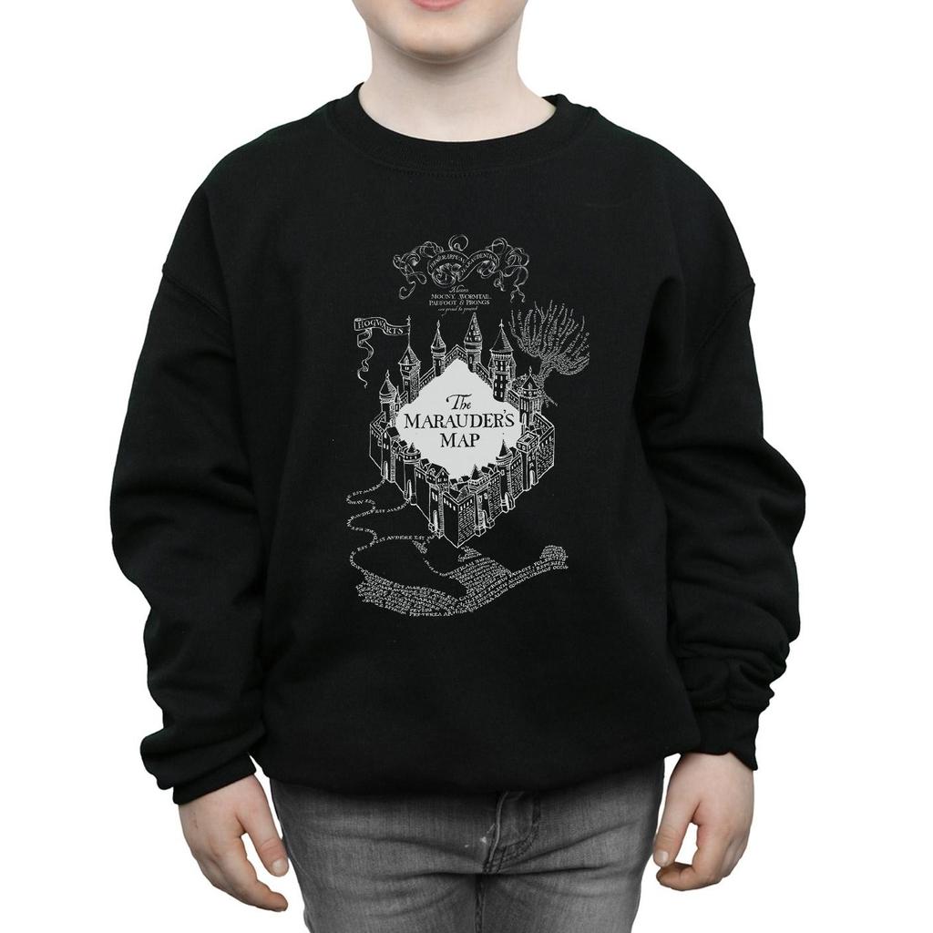 Harry Potter Boys The MarauderÂ´s Map Sweatshirt