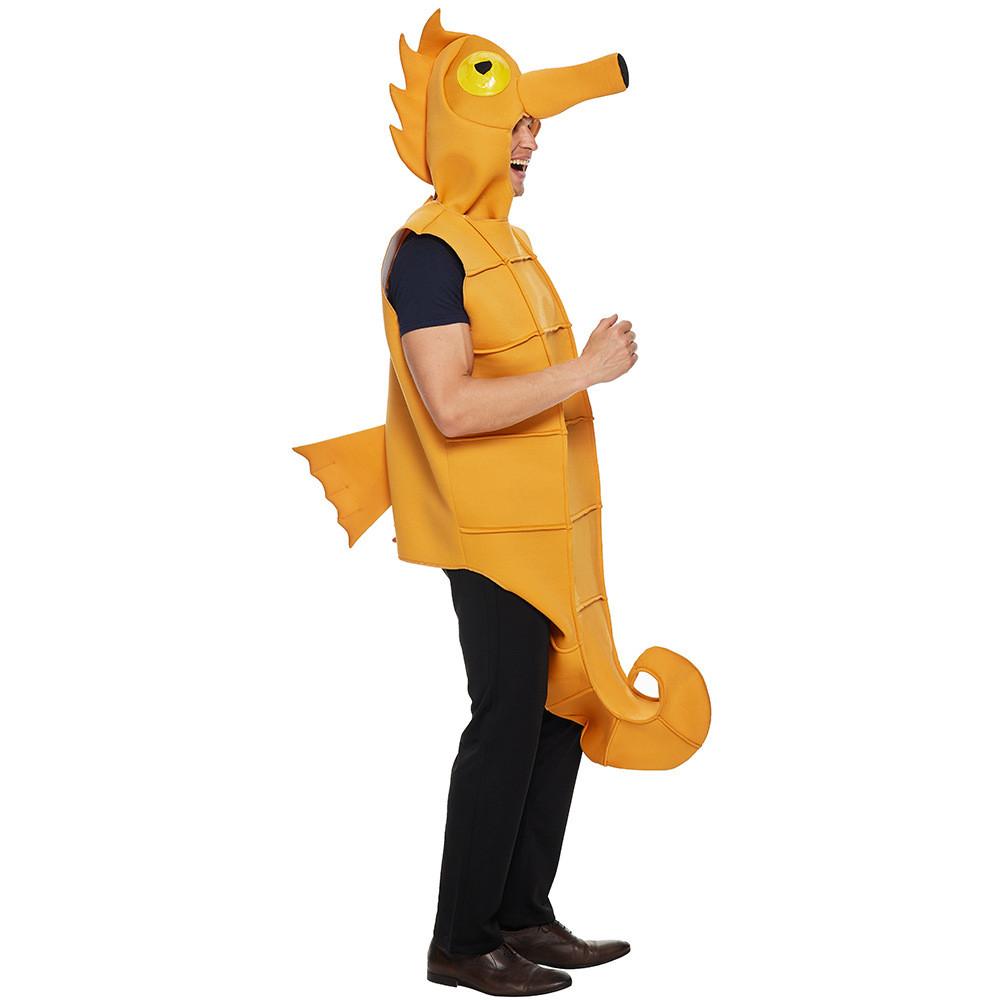 Unisex Sea Horse Cosplay Outfit With Soft Foam And Polyester For Halloween And Cosplay Events