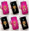 6.0" For Techno Pop4 BC2c BC1s Back Cover For Tecno Pop 4 Case Black Luxury A-Z Letters Fashion Soft TPU Bumper Funda Coque