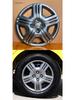 Fits 2009-2013 Honda Fit and 15-inch Honda City: Wheel Covers, Steel Rim Decor, Tire Caps, Wheels.