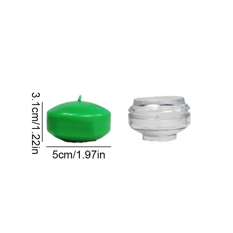 1PC Floating Decorative-Craft Candle Floating-Designed Mold Reusable DIY Holiday-Ready Candle Durable Plastic Ball-Shaped