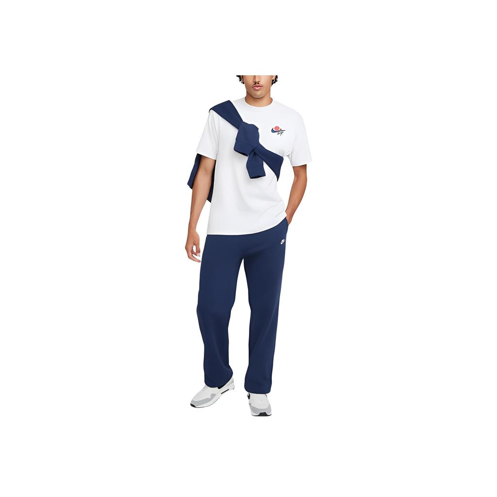 Nike Sportswear Max 90 Loose Fit Cotton Pullover Short Sleeve T-Shirt Men Tops White FZ7975-051