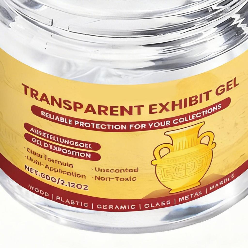 60g Gel per Musei Trasparente Pasta per Musei Rimovibile Stucco Cera Rimovibile Riutilizzabile Senza Residui Adesivo Trasparente Stucco per Esposizioni Gel Trasparente