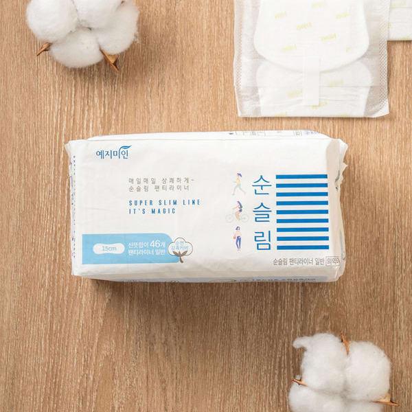 Yejimiin Soon Slim Panty Liner Regular 46 Pieces