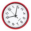 8 Inch Silent Wall Clock Round Modern Accurate Wall Clocks for Home Study Kitchen Bedroom Red Red 8