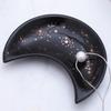 1pc ceramic moon jewelry dish Middle East Arab Ramadan Eid al Fitr storage dish multifunctional dish home decoration ornament