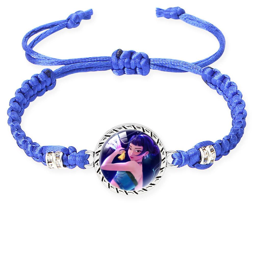 Mehrfarbiges Handseil Rumi Zoey Mira Verstellbares Schmuckarmband