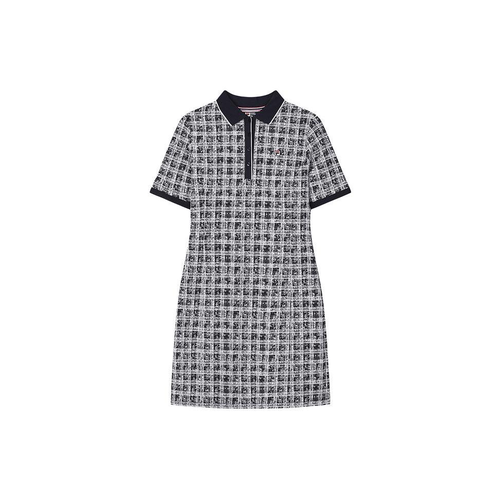 

Новое платье с коротким рукавом FILA SS24 Женское Легендарный синий F11W411302F-NV XS