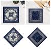 Unisex Party Bandannas Fashion Neck Scarf Square Kerchief Hiphop Headwrap Street Dancing Headwrap Pocket Square