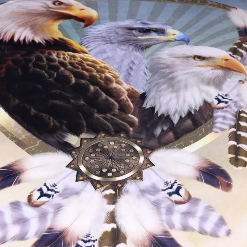 Super King-Sized Dimensionsd Dimensions Soft Duvet Cover Set Bed Linens Reactive Printing 3d Eagle Boho Premium Beding Sets Dekbedovertrek 2 Persons