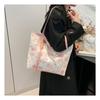 Cute Cartoon Print Shoulder Bag Fashionable Large Capacity Underarm Tote Purse