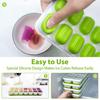 Ice Mold Cube Maker DIY Tray Kitchen Gadget Silicone Smooth Surface Household Accessories Washable Cream Makers