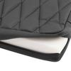 Motorcycle modification universal driver backpack black backrest pad suitable for Harley Cruiser Crown Prince Passenger backrest