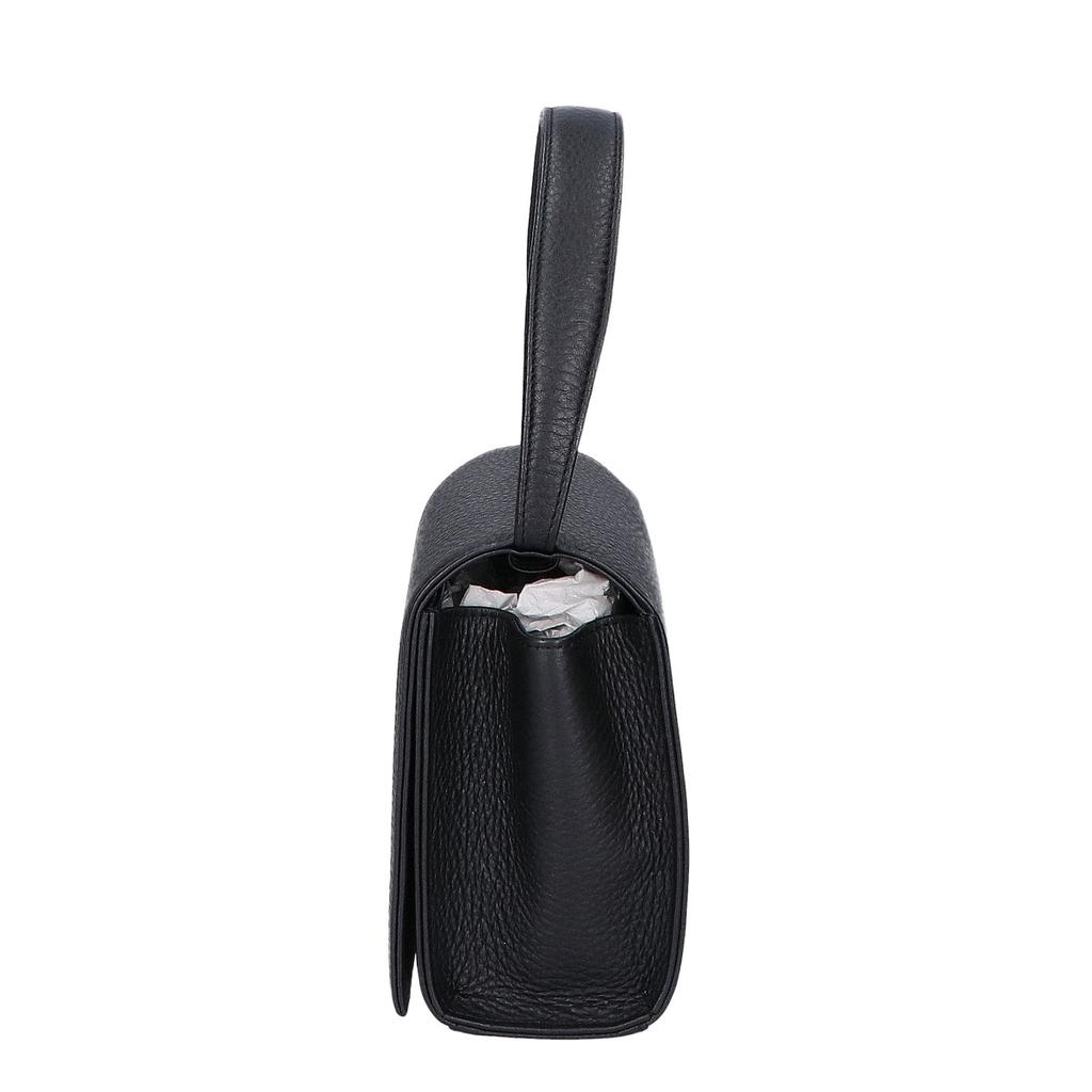 TSATSAS [Excellent Condition] 005344 MALVA2 Leather 2-Way Shoulder Bag Handbag blackUsed