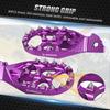 NICECNC For Surron Light Bee X S L1E Electric Dirt Bike Enlarged Aluminum Foot Pegs Footrest Footpegs For Segway X160 X260 2025