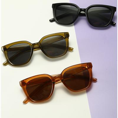 Uv Protection Sunglasses, High-End Sunglasses, Simple And Thin Square Sunglasses.