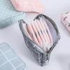 Ženy Malá sada kosmetických taštiček na zip Dívčí mini hygienické ubrousky Makeup Taštičky na rtěnky Cestovní organizér na sluchátka na mince Taštičky
