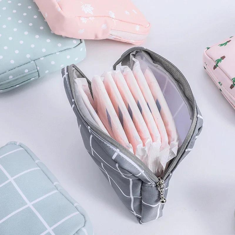 Ženy Malá sada kosmetických taštiček na zip Dívčí mini hygienické ubrousky Makeup Taštičky na rtěnky Cestovní organizér na sluchátka na mince Taštičky
