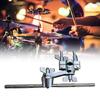 Double Drum Clamp Rotating Double Percussion Bracket Cowbell Mounting Clamp Hardware for Quick Assembly Enduring