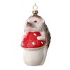 Christmas Tree Decoration Squirrel Hedgehog Christmas Ball Ornaments Xmas Holiday Decor for Home Table