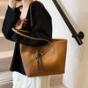 Tote Bag Female Large Capacity Pu Tote Bag With Zipper Closure For Daily Use