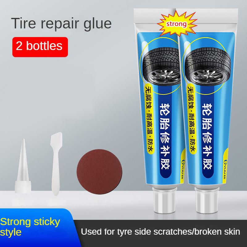 Tire Repair Black Glue Liquid Strong Rubber Car Instant Strong Tools Wear-resistant Non-corrosive Adhesive Instant Bond Repair